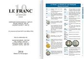 Le FRANC X Les monnaies de 1795 à 2001 Chevau Legers 2014
