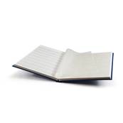 classeur pour timbres 32 pages blanches BASIC W32 bleu Leuchtturm 331235