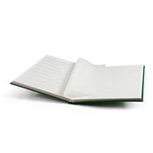 classeur pour timbres 32 pages blanches BASIC W32 vert Leuchtturm 333321
