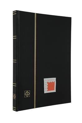 classeur pour timbres 32 pages noires BASIC S32 noir Leuchtturm 332685