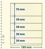 10 feuilles neutres LINDNER T 802514P