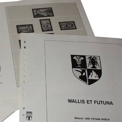 Feuilles Wallis et Futuna 1955 à 1983 Lindner T444