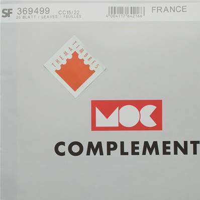 Feuilles à pochettes timbres de France de 2022 MOC CC15/22 369499