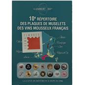 10e repertoire des Plaques de muselets des vins Mousseux Lambert 2017