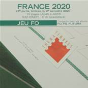 Jeu France Futura FO 2020 2e semestre Yvert et Tellier 135417