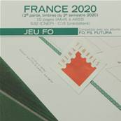 Jeu France Futura FO 2020 2e semestre Yvert et Tellier 135417