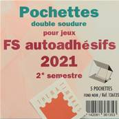 Pochettes 2e sem 2021 Futura FS autoadhesifs Yvert & Tellier 136135