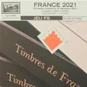 Jeu France Futura FS 2021 2e semestre Yvert et Tellier 136137