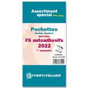 Pochettes 1er sem 2022 Futura FS autoadhesifs Yvert & Tellier 136922