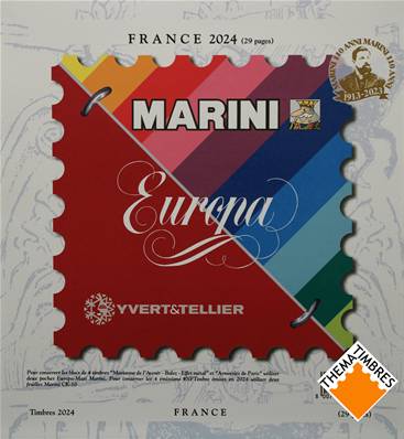 Jeu France 2024 Yvert et Tellier Marini 138902