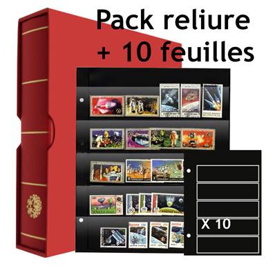 Offre Album Futura rouge et 10 feuilles Giga 5 Yvert et Tellier 21799