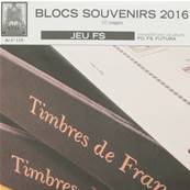 Jeu France Futura FS 2016 Blocs Souvenirs Yvert et Tellier 760071