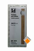 10 bandes Hawid double soudure fond noir 235 x 74 mm ID1074 HA23574