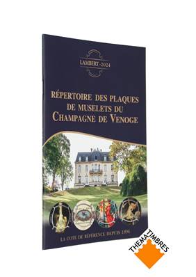 Repertoire Plaques de muselets du Champagne de Venoge Lambert 2024