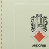 Feuilles Andorre Francais 1931 à 1971 LINDNER T124