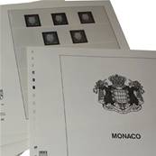 Feuilles Monaco 1980 à 1985 Lindner T186/80