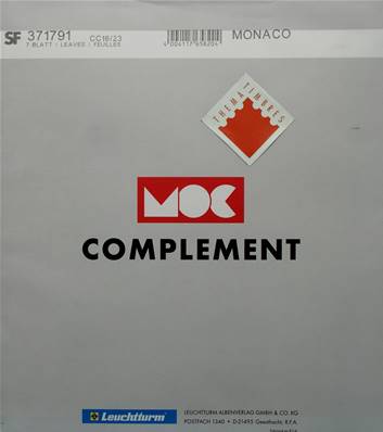 Feuilles complément Monaco avec pochettes 2023 MOC CC16/23 371791