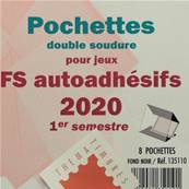 Pochettes 1er sem 2020 Futura FS autoadhesifs Yvert & Tellier 135110