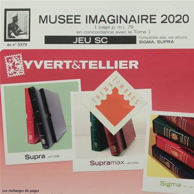 Jeu France Musée Imaginaire SC 2020 Yvert et Tellier 135408