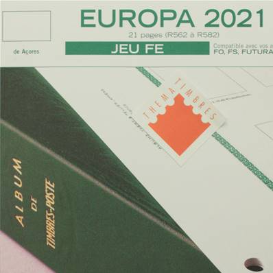 Jeu EUROPA Futura FE EUROPA 2021 Yvert et Tellier 136142