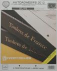 Jeu France Futura FS 2012 1er semestre Autoadhésifs Yvert et Tellier 720013