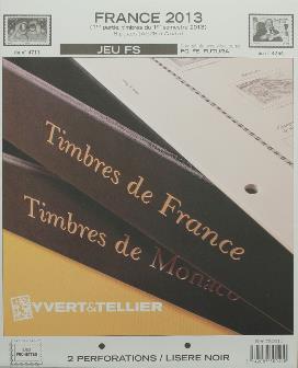 Jeu France Futura FS 2013 1er semestre Yvert et Tellier 730011