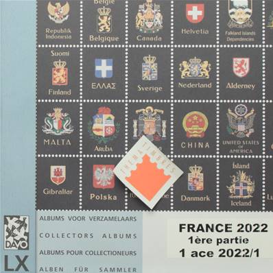 Feuilles 1 ace Luxe France 2022 1er semestre DAVO 37152