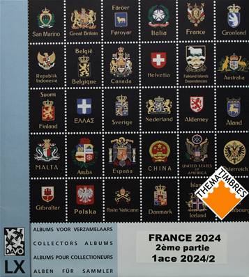 Feuilles 1 ace Luxe France 2024 2e semestre DAVO 37254
