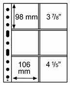 5 Feuilles Transparentes GRANDE 3/2C Leuchtturm 316604