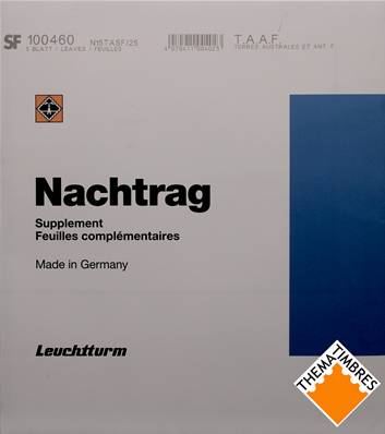 Feuilles TAAF 2025 à pochettes SF Leuchtturm 100460