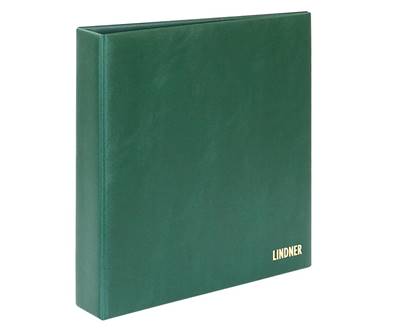 Album à vis pour feuilles mobiles Lindner 1190 vert