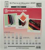 Jeu St Pierre et Miquelon SC 2020 Yvert et Tellier 135409