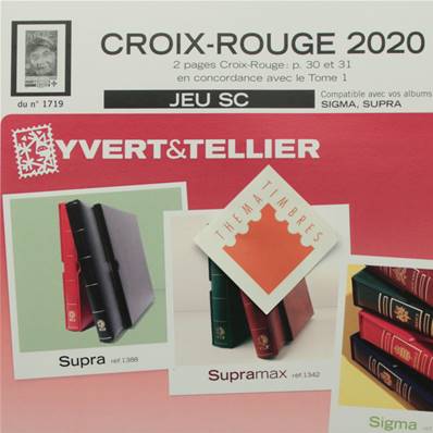 Jeu France Croix Rouge SC 2019 2020 Yvert et Tellier 135411