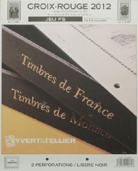 Jeu France Futura FS 2012 Croix Rouge Yvert et Tellier 720061