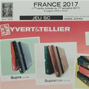 Jeu France SC 2017 1er semestre Yvert et Tellier 880011