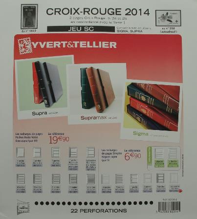 Jeu France Croix Rouge SC 2013 2014 Yvert et Tellier 82014