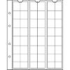 5 feuilles Numis 17 à 48 cases 17 mm Leuchtturm NH48 301127