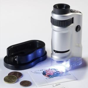 microscope avec zoom et led 20-40 x  Leuchtturm PM3 305995