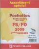 Assortiment pochettes 2e semestre 2009 pour Futura FS FO Yvert et Tellier 16711