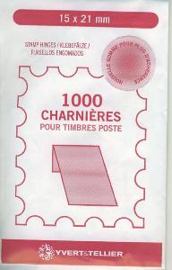 1000 charnieres 2922 Yvert et Tellier